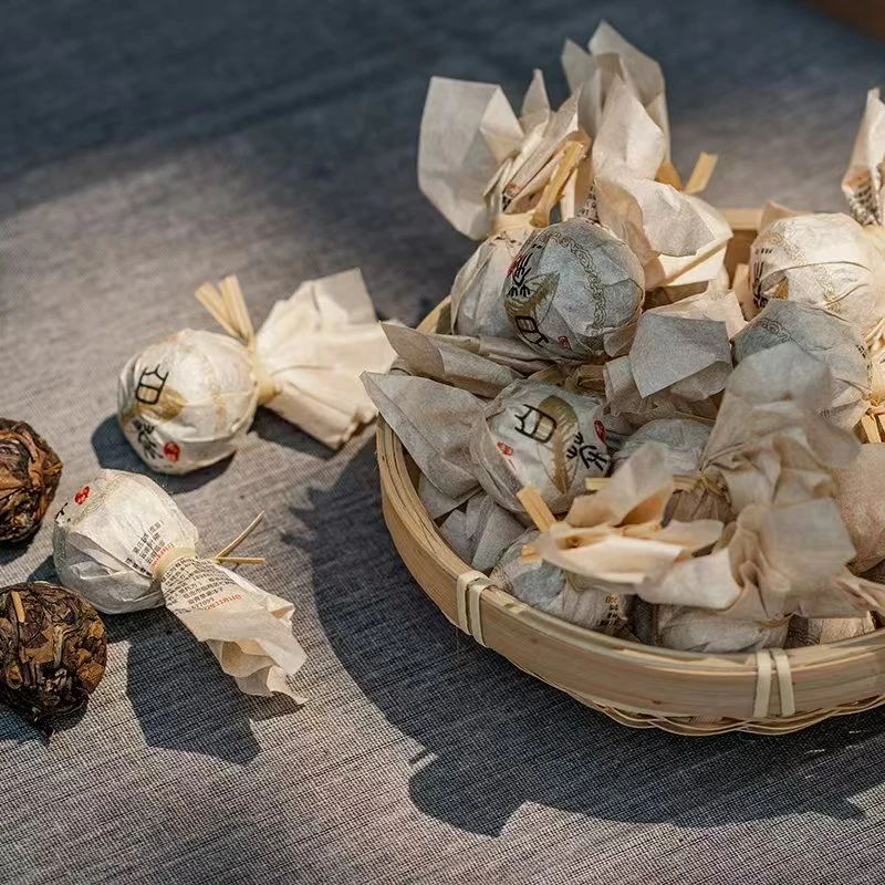 2014年邦东古树白茶8克龙珠