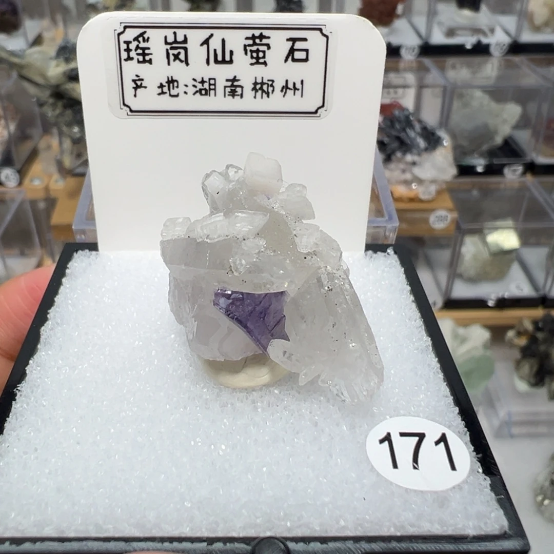 银S925镶嵌紫晶大型摆件（非配饰）