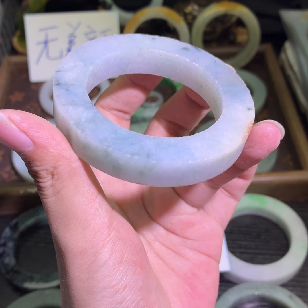 定制翡翠未镶嵌缅甸翡翠A货手镯毛胚定制