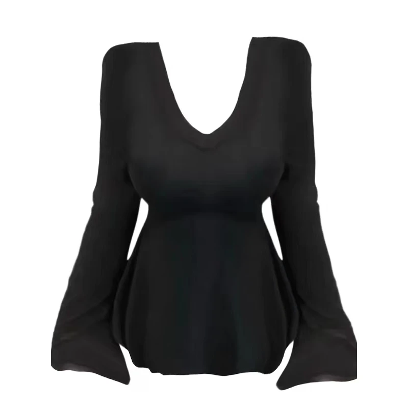 阿遥家【A4腰】（有垫肩）加绒加厚蚂蚁腰T恤上衣