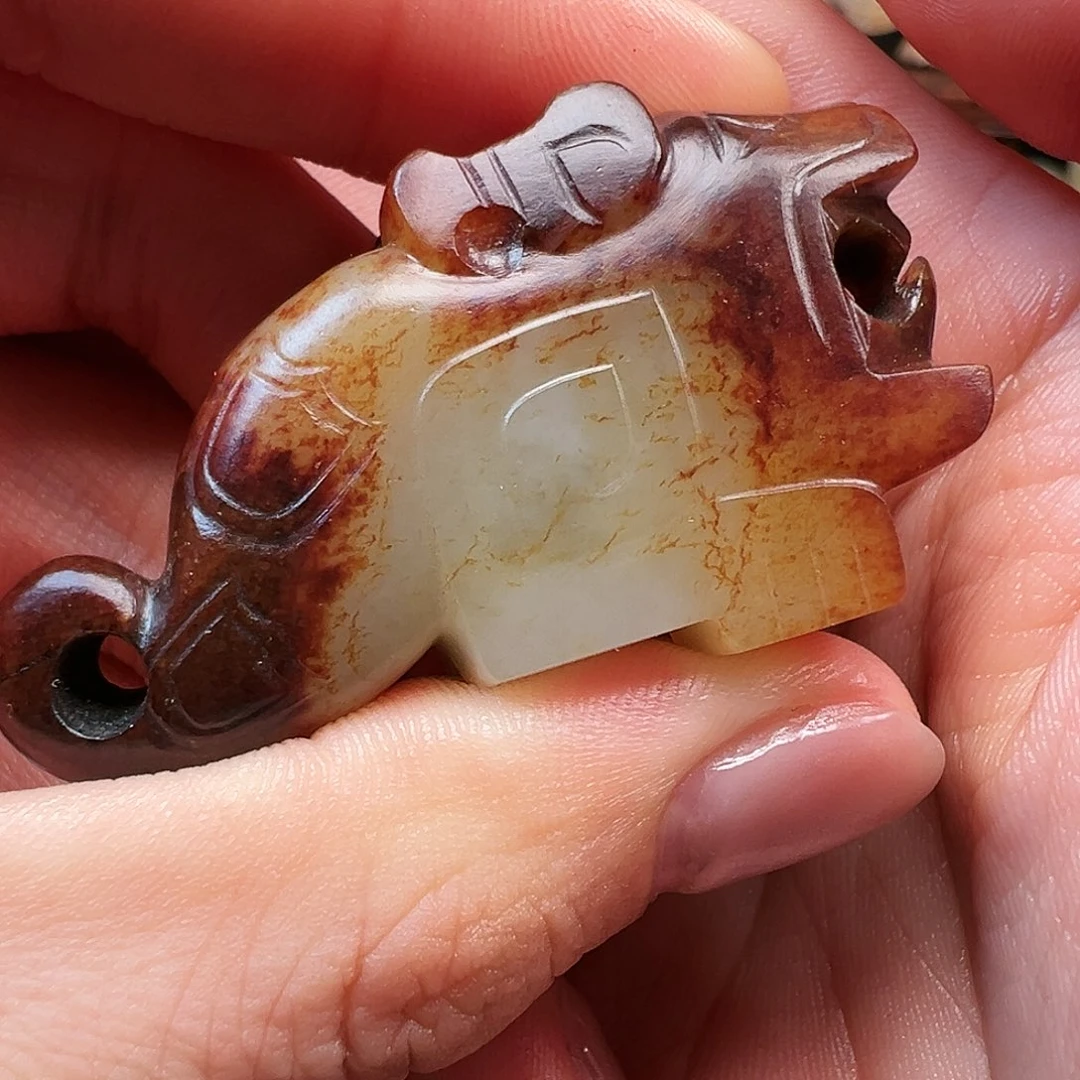 和田玉颈饰未镶嵌润*