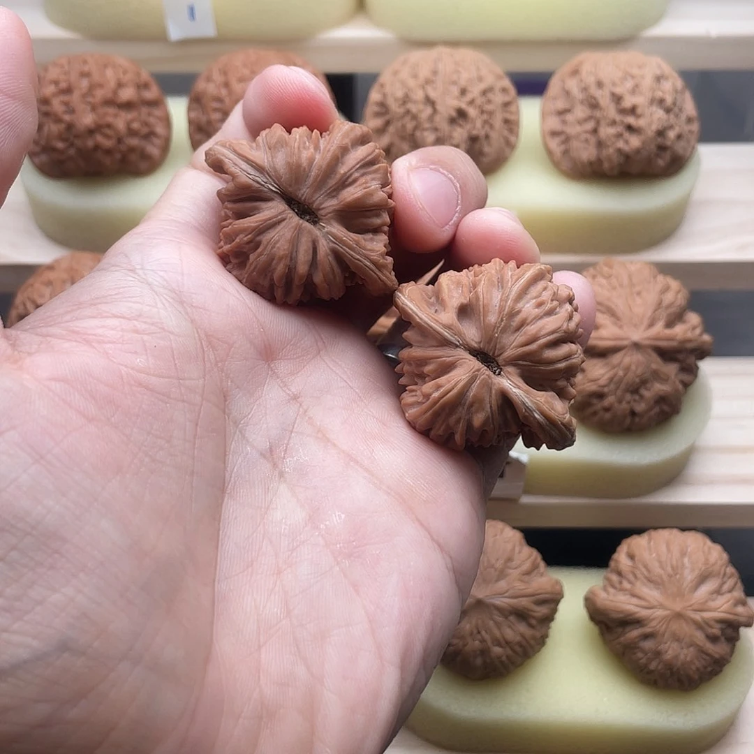 吊坠文玩核桃41全品四座楼