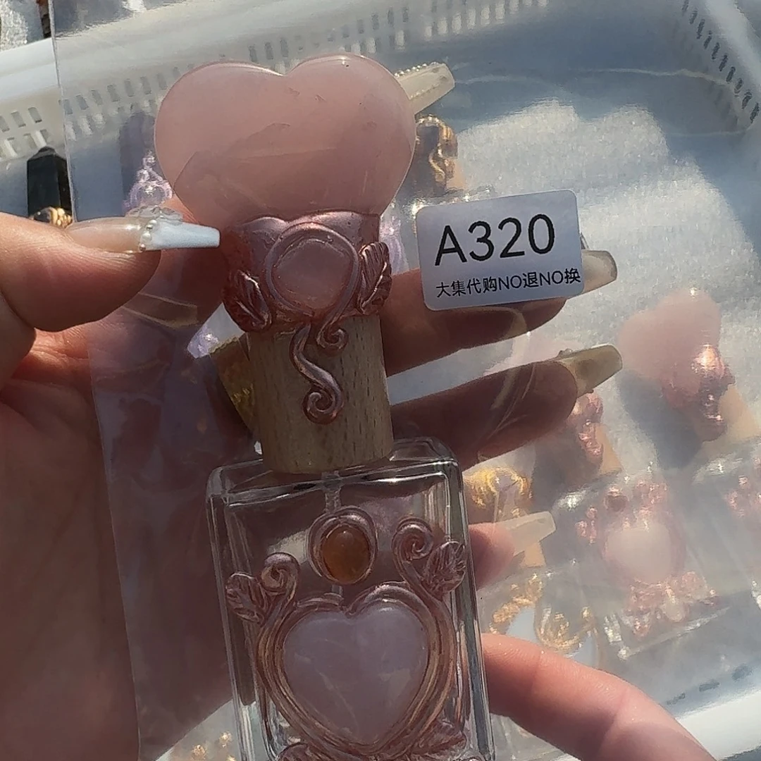 安***橋未镶嵌手链烟晶粉