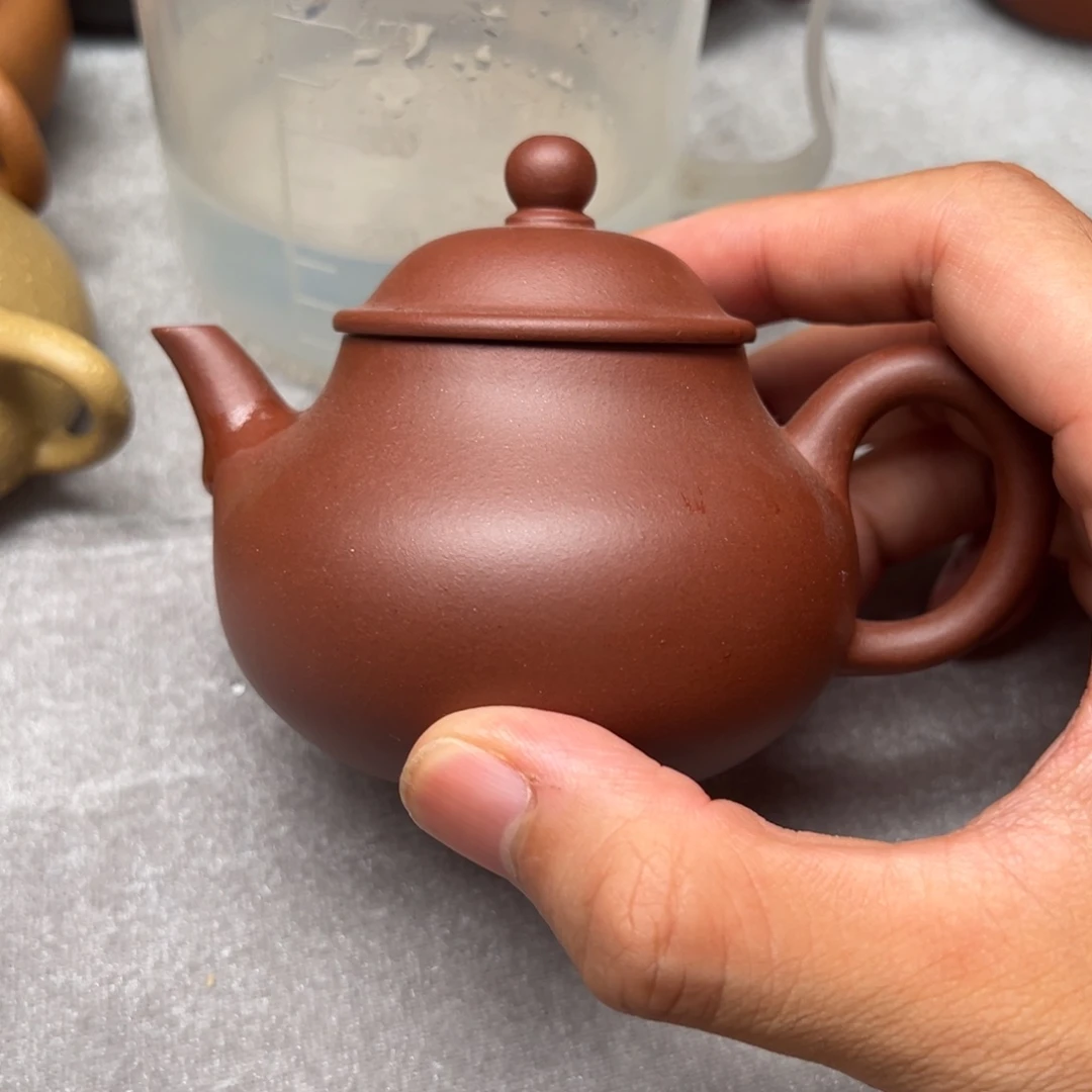 茶壶紫砂陈腐老紫泥梨潘