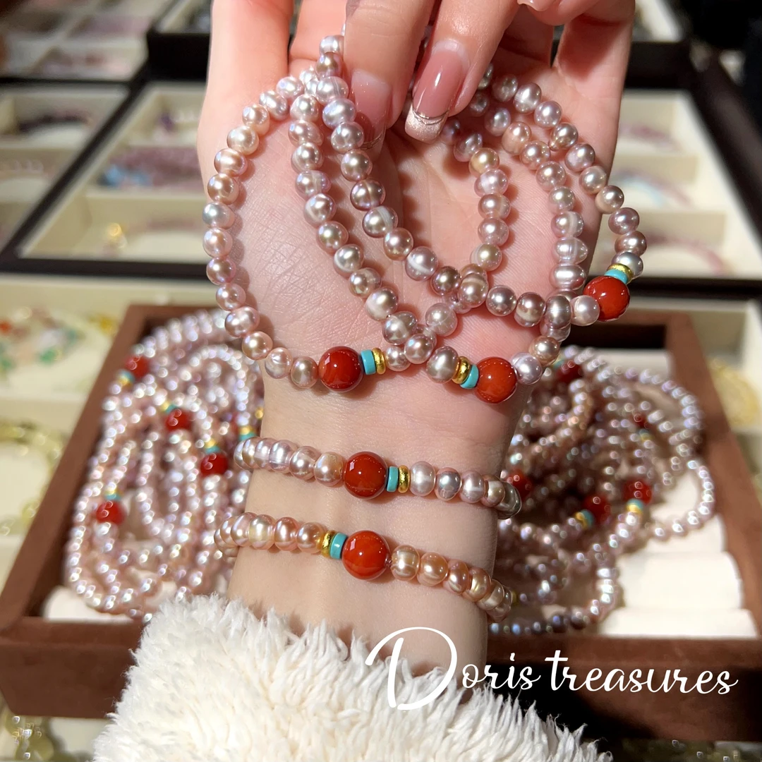 【曼塔玫瑰 鸿】 手链 精致气质 多样性发颜色微差