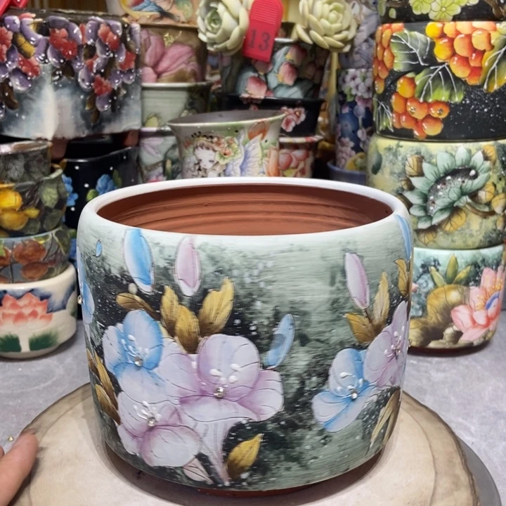 景德镇艺术手绘作品
