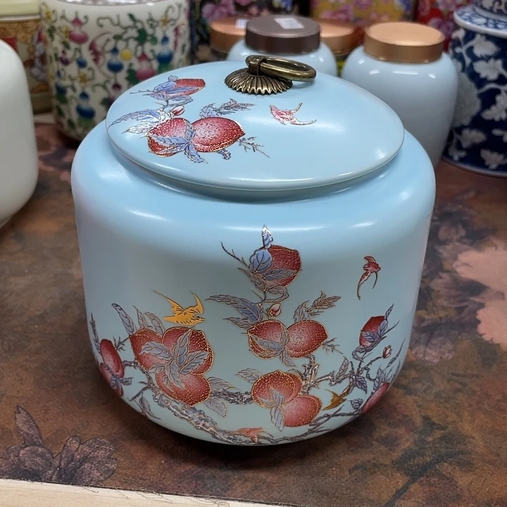 陶瓷罐茶叶罐密封罐