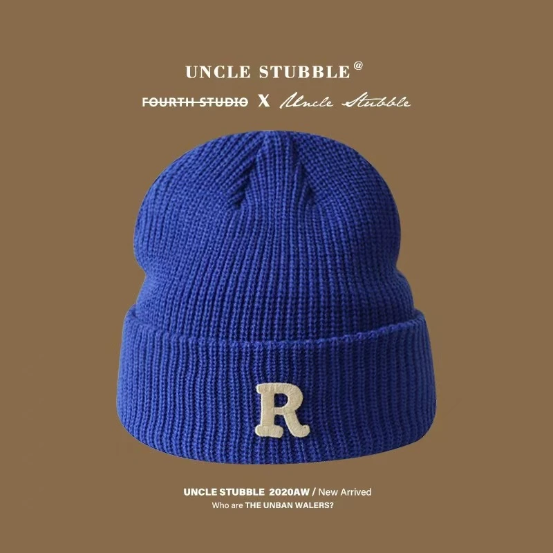 针织帽秋冬潮流韩版百搭保暖针织帽ins帽子