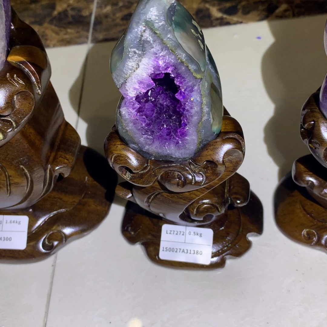 未镶嵌紫晶大型摆件（非配饰）晶