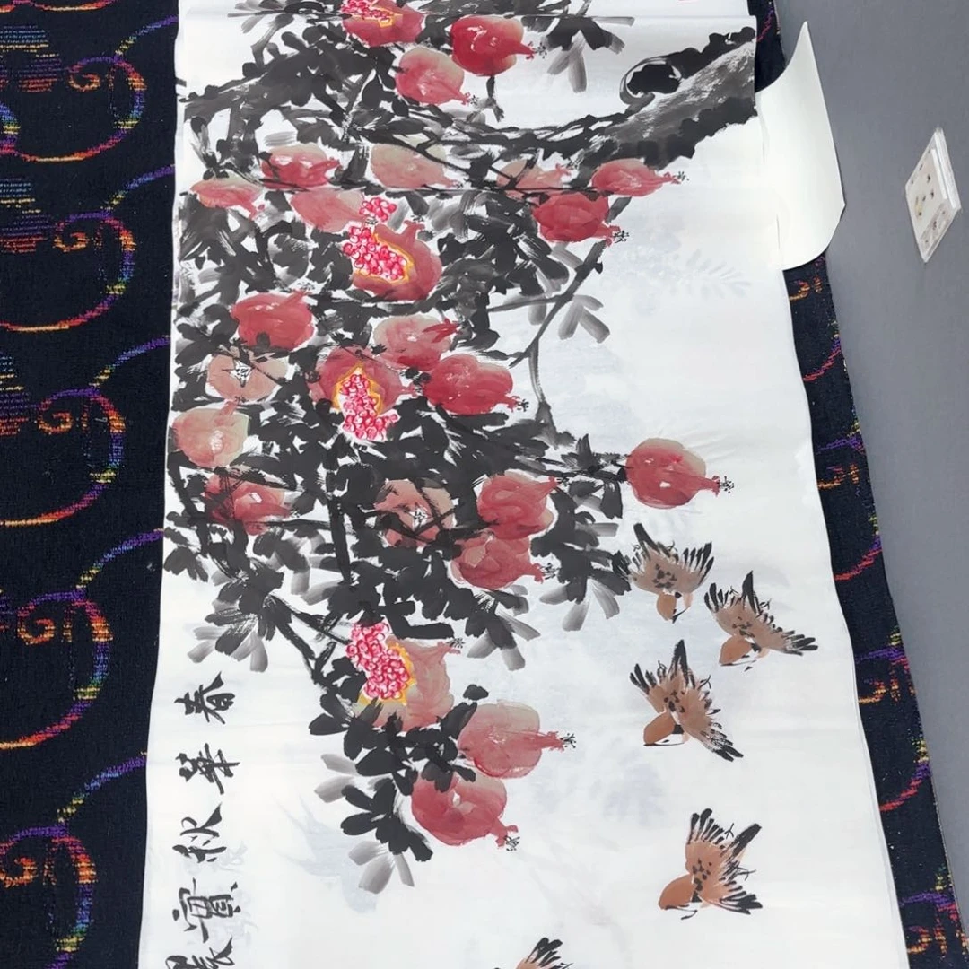 国画王孝华四尺童