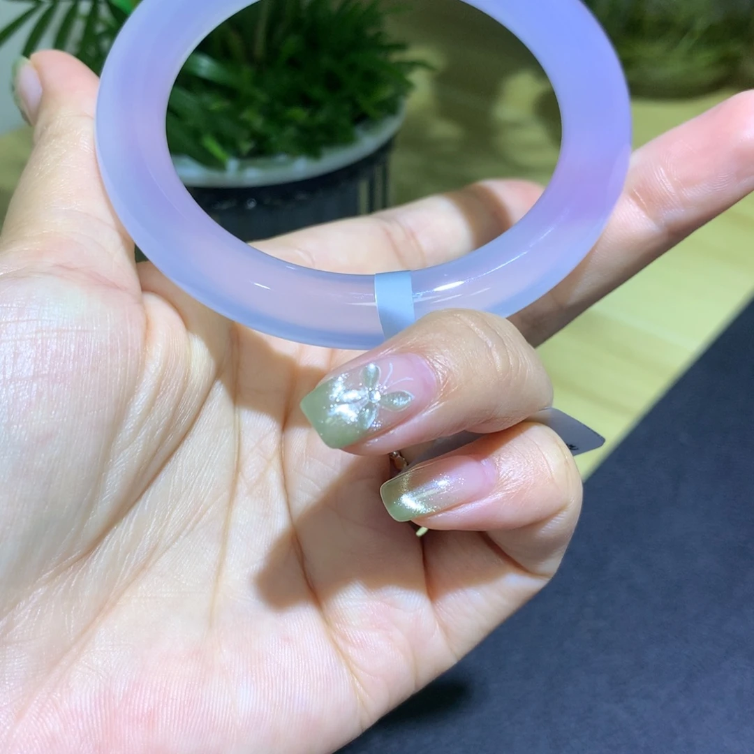 手镯玛瑙/玉髓未镶嵌带天然的纹理结构