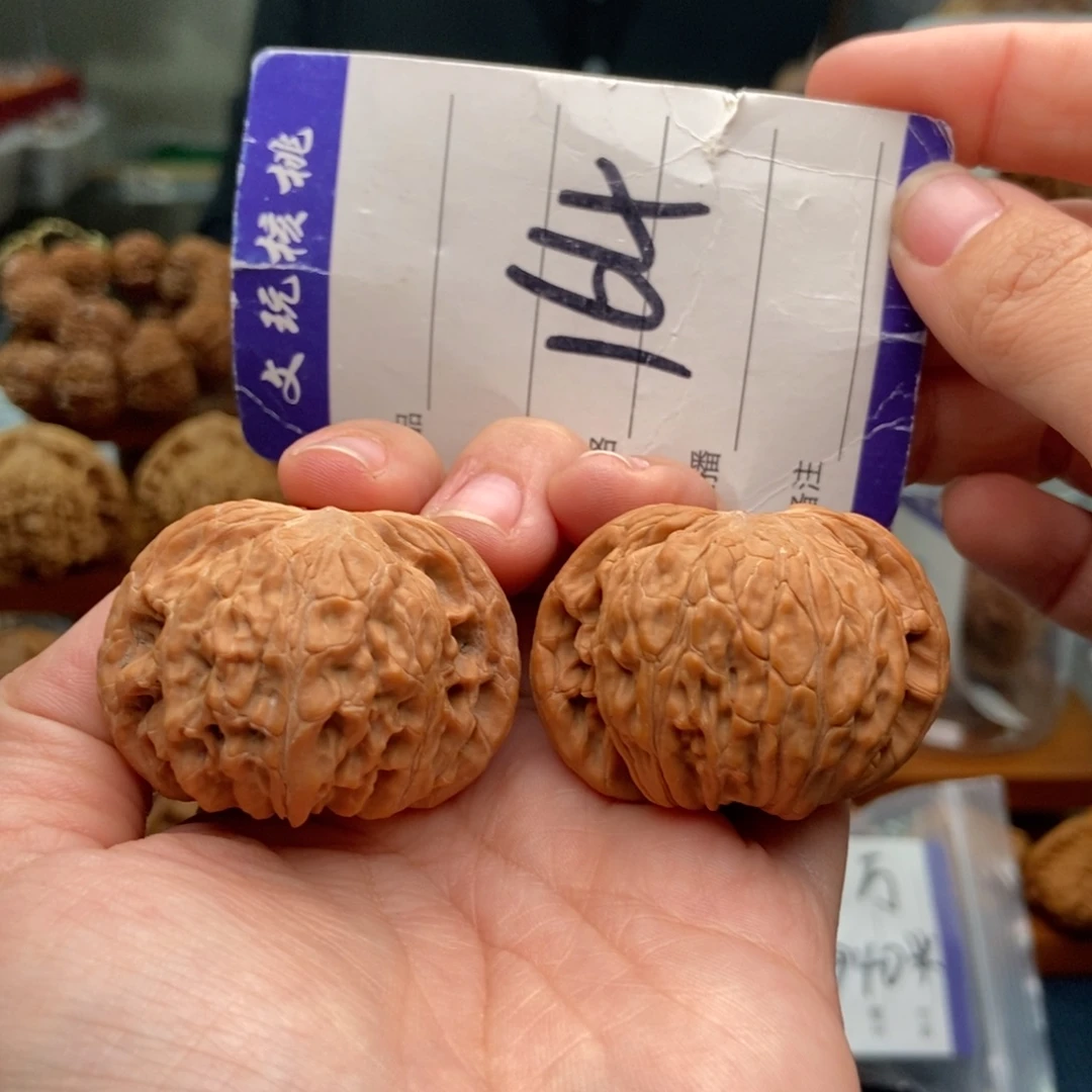 文玩核桃把件42正磨