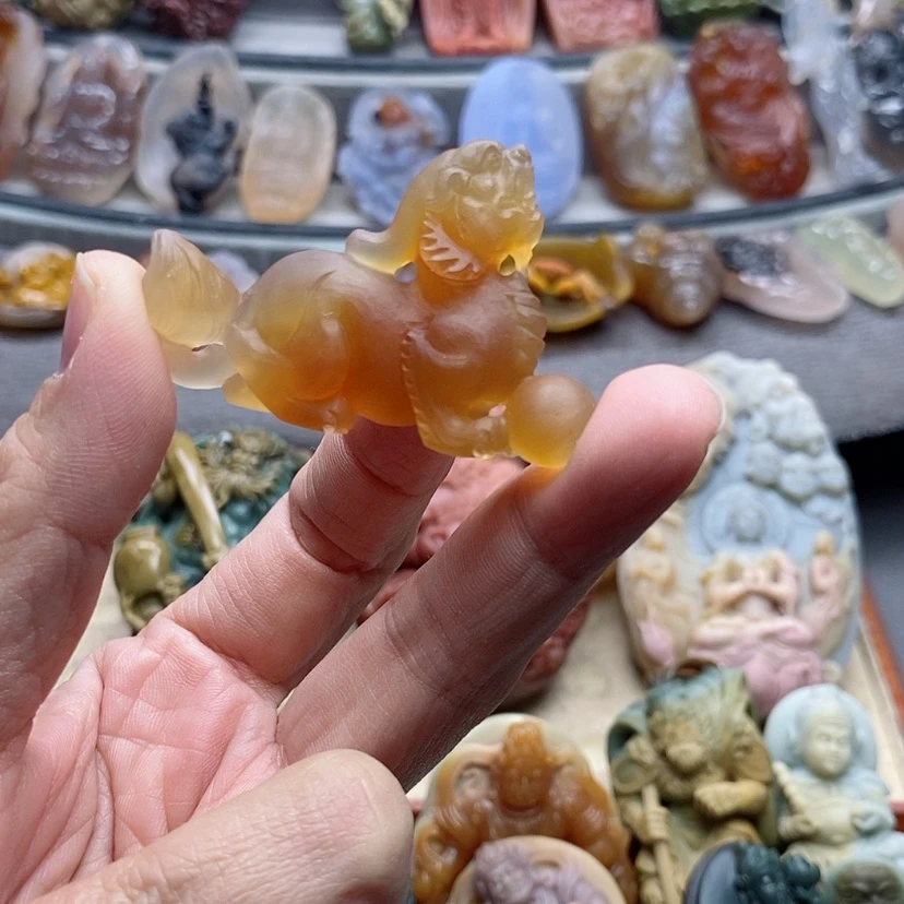 【闪购商品】未镶嵌吊坠定制玛瑙