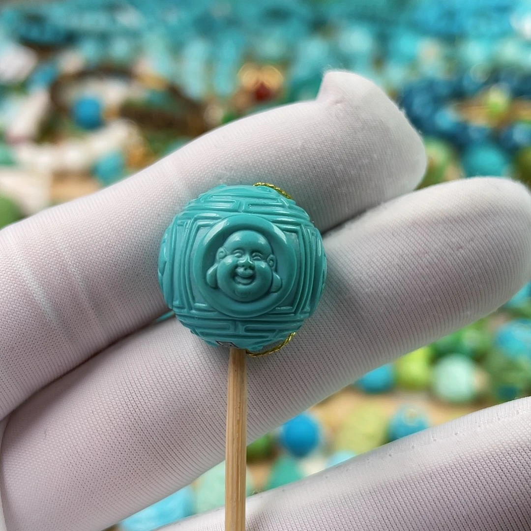 绿松石未镶嵌珠宝奇石