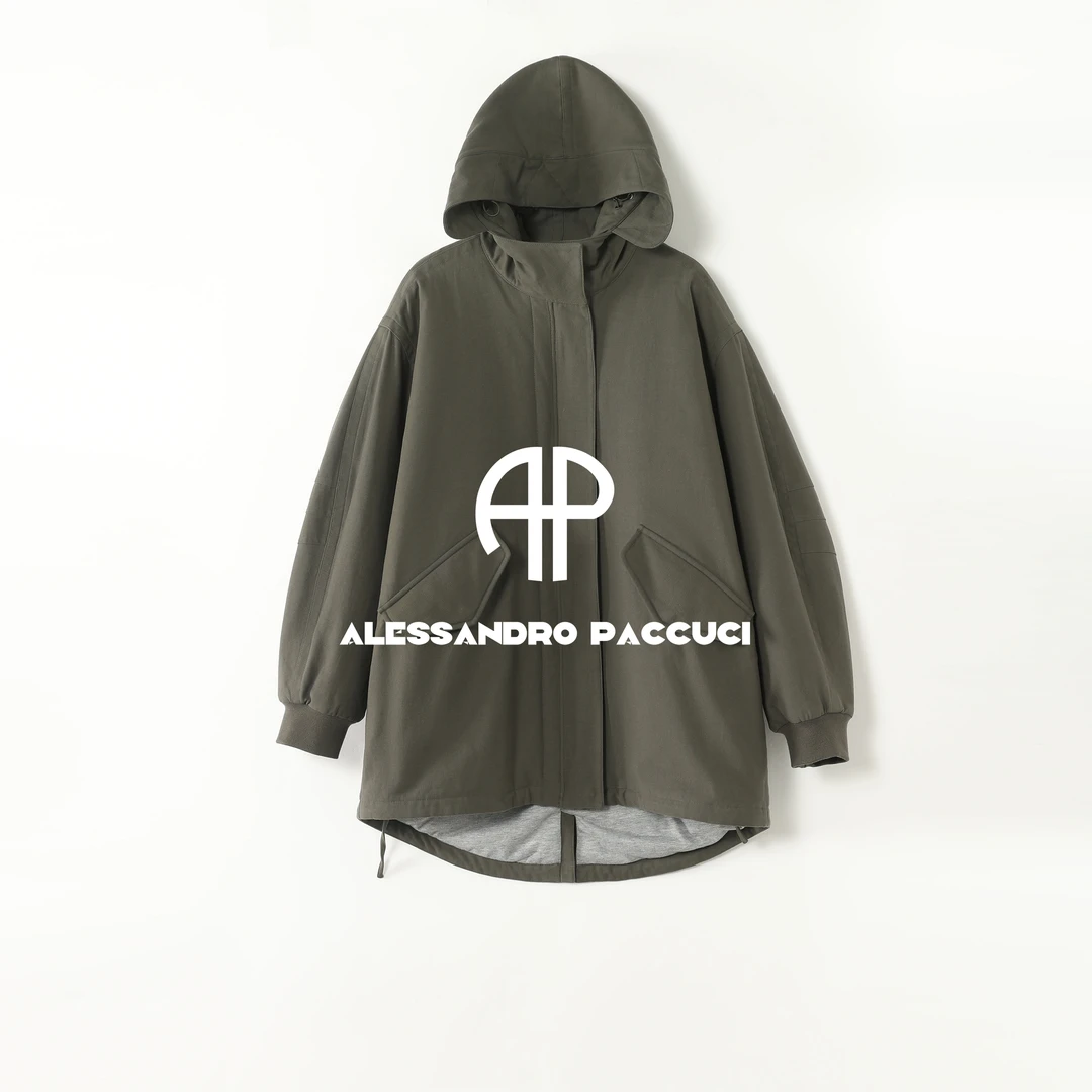 AP洛哥54214WT棉质连帽两色宽松百搭时尚休闲外套