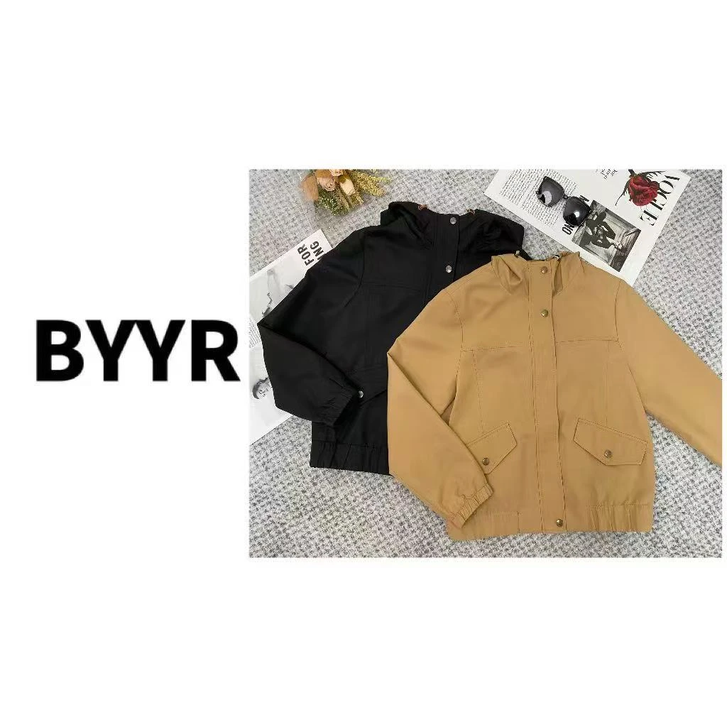 BYYR高定系列早秋爆款连帽外套（126355）