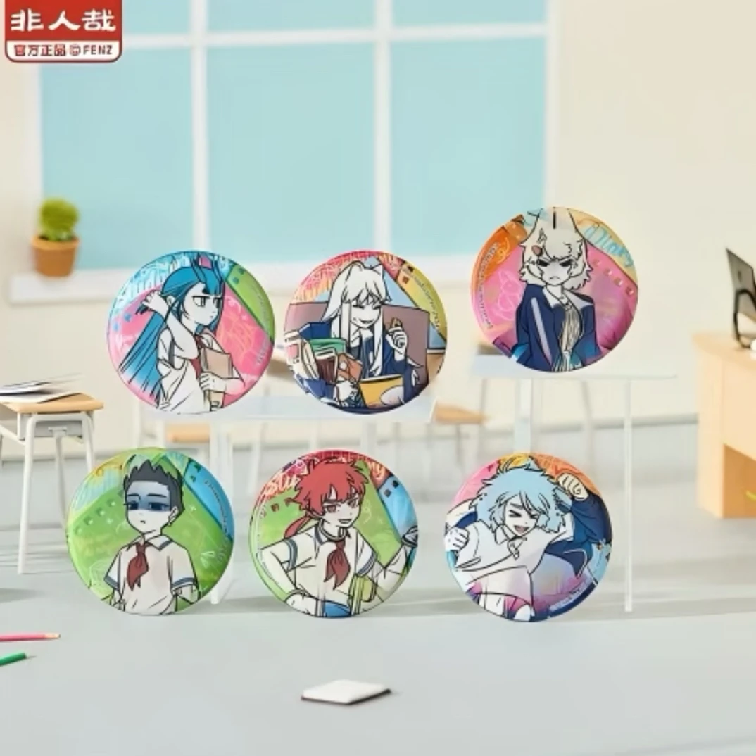 非人哉 今天也要上学系列 光栅吧唧