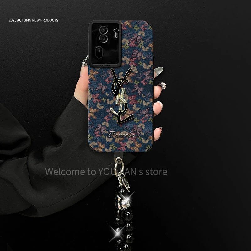 汇客凡品【OPPOReno11/11Pro】潮牌网红复古蝴蝶防摔手机壳女款