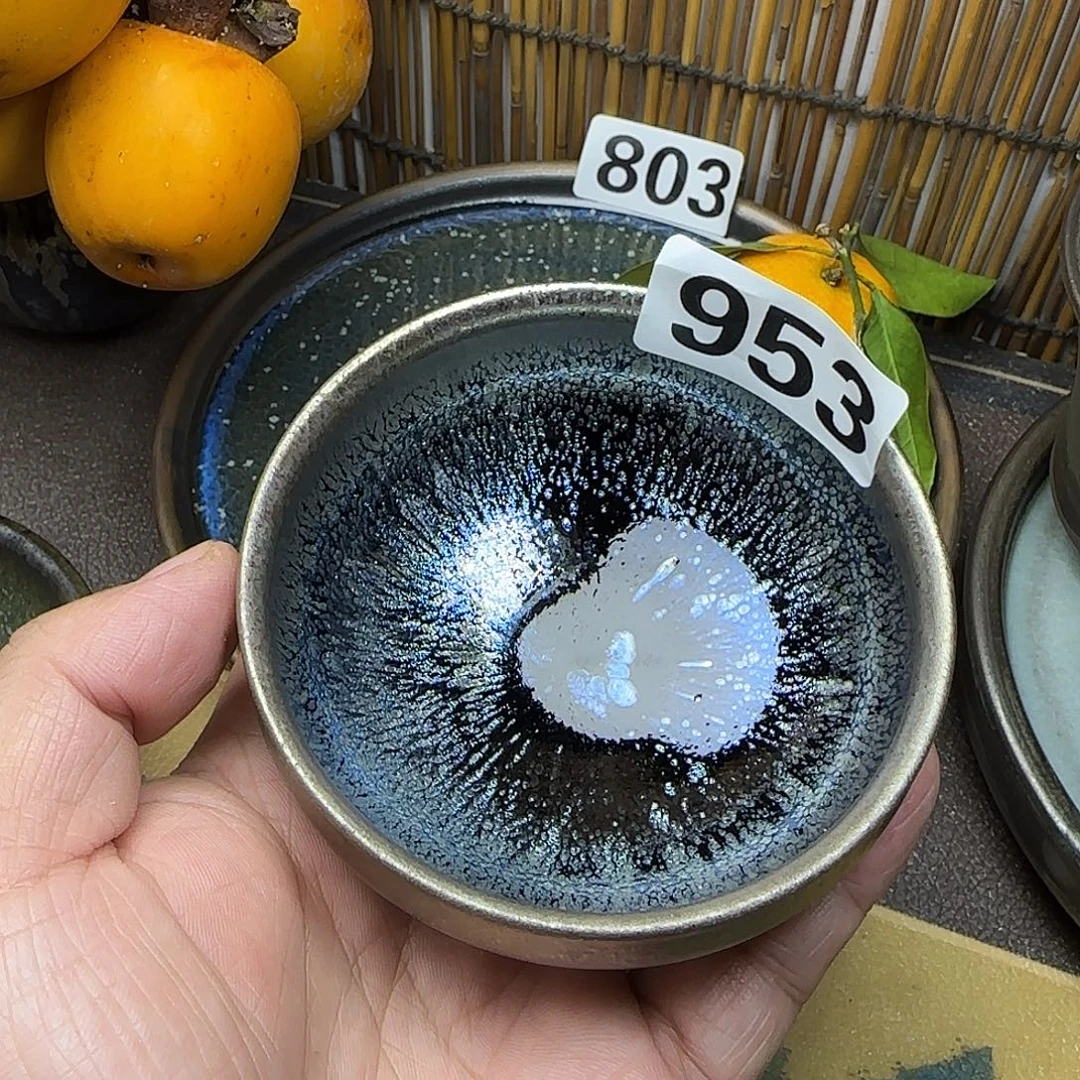 茶盏建盏杯主人杯龙窑柴烧杯