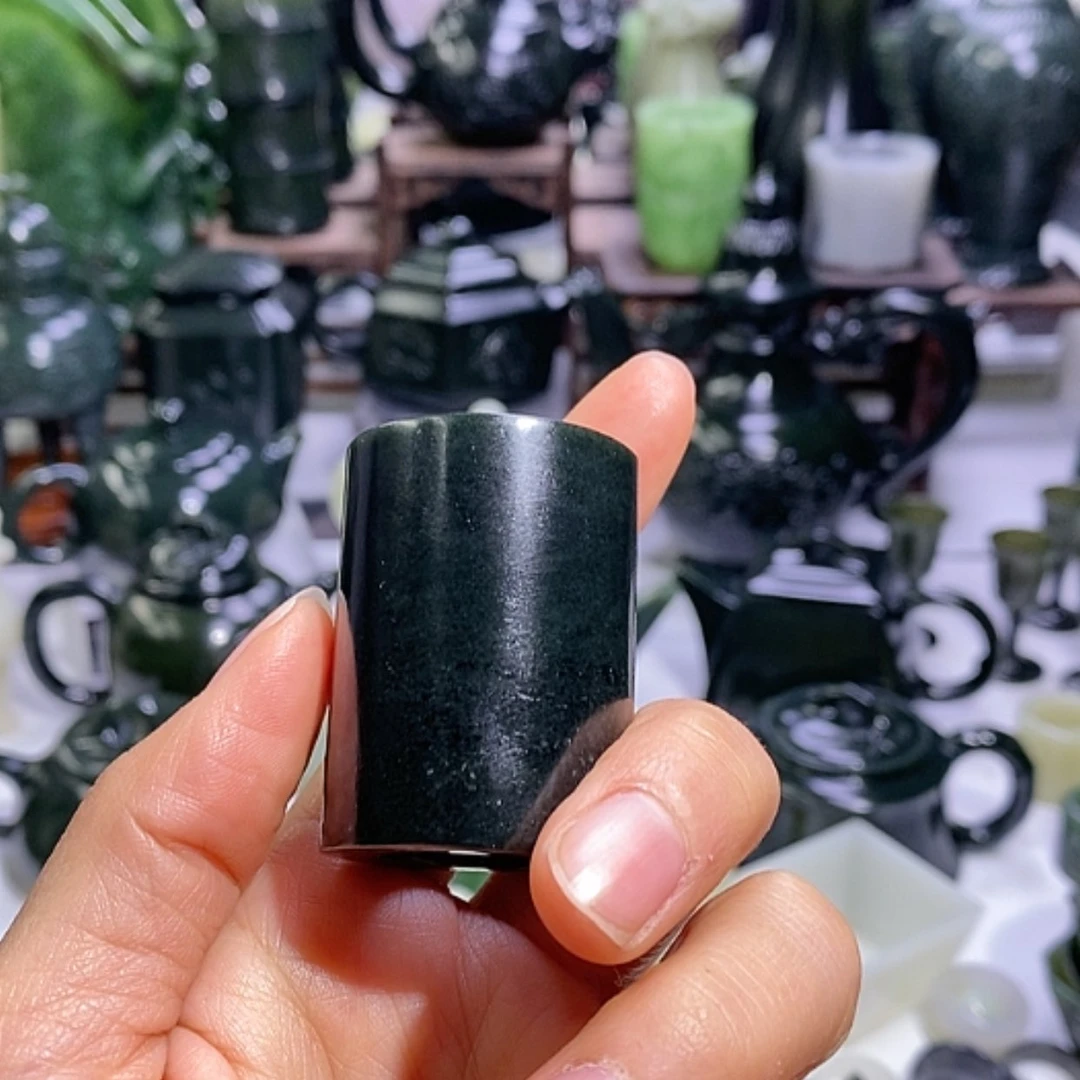 【闪购商品】和田玉摆件未镶嵌盖置