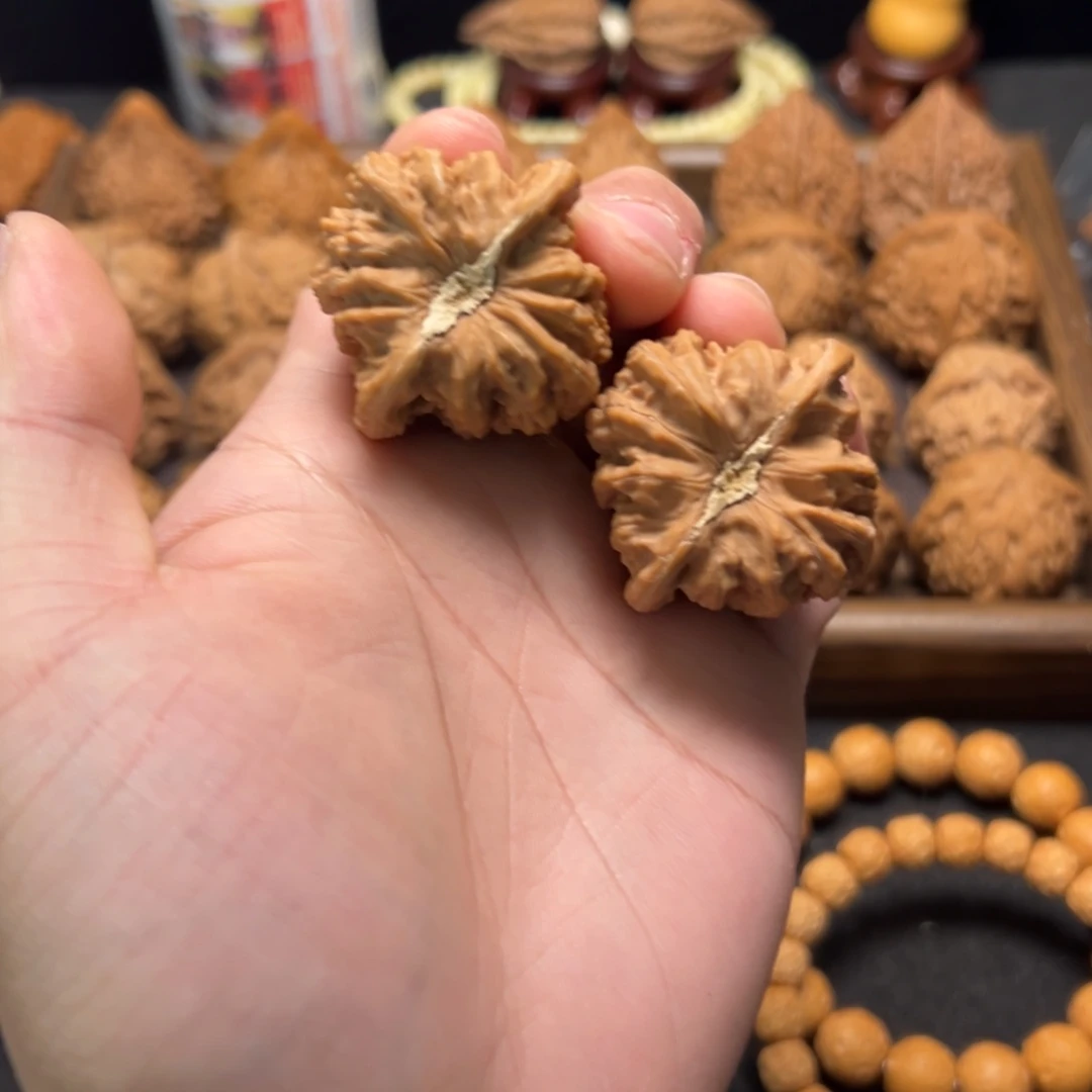 手串/手链核桃老树三角密纹38