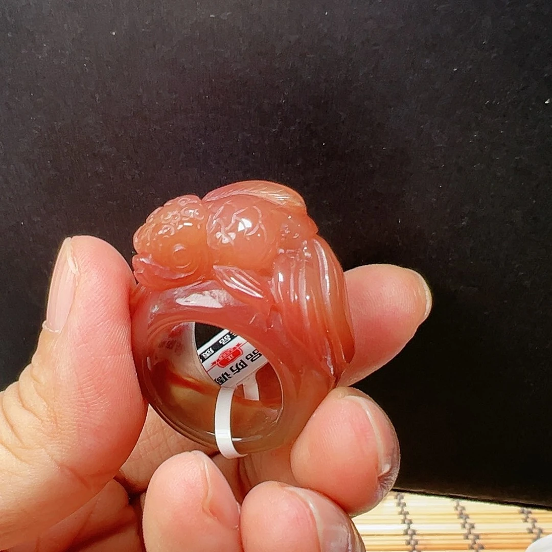 未镶嵌玛瑙/玉髓珠宝半成品