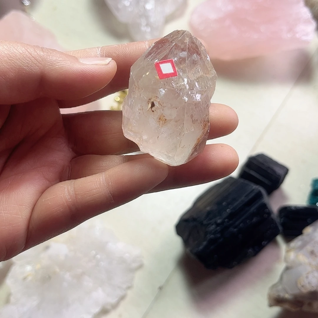 水晶天然水晶原石未镶嵌猎****星