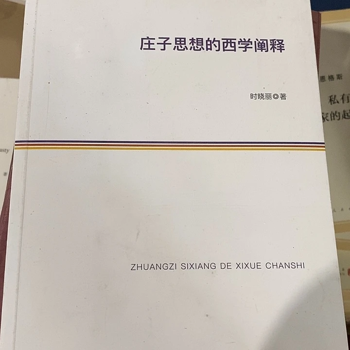 微瑕 庄子思想的西学阐释