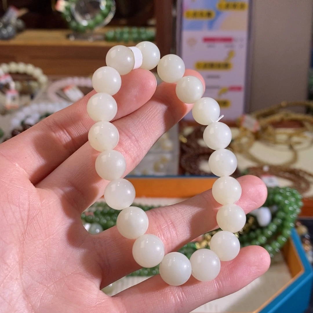 和田玉手链未镶嵌