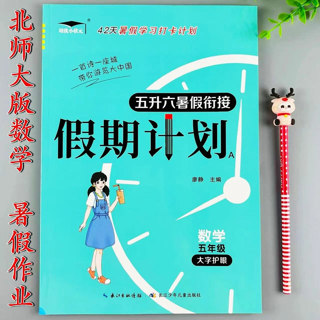 北师大版数学暑假作业五升六暑假衔接北师版五升六暑假预复习练习