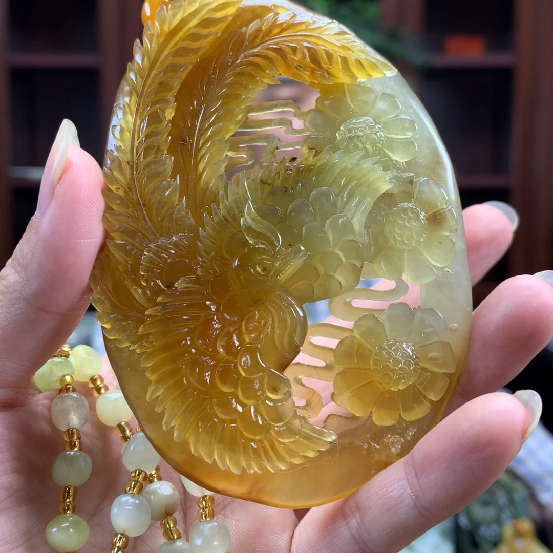 未镶嵌蛇纹石玉颈饰