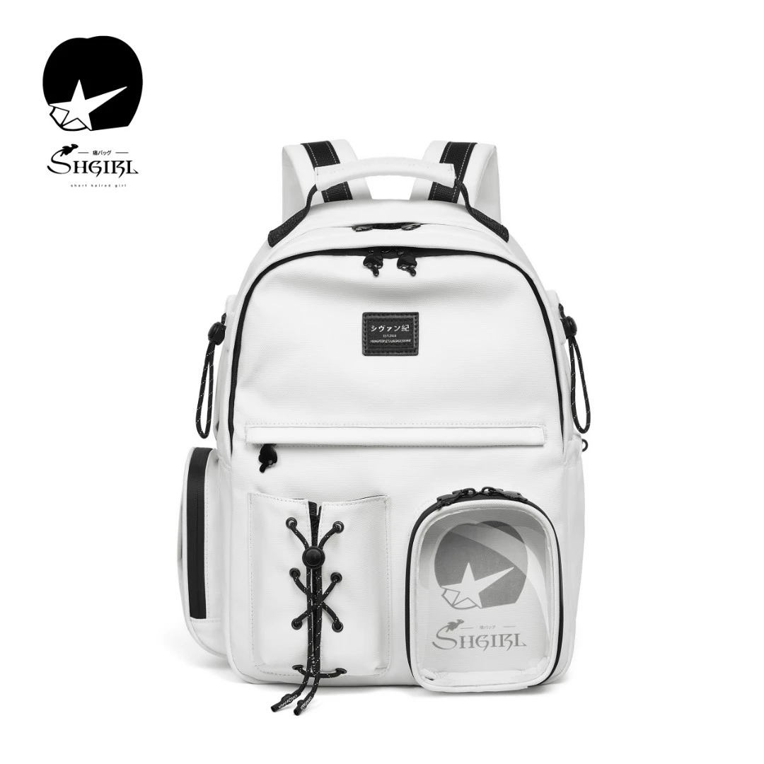 联名款 短发女孩&CHAOFANJI 2025年新款高颜值学生书包痛包大容量