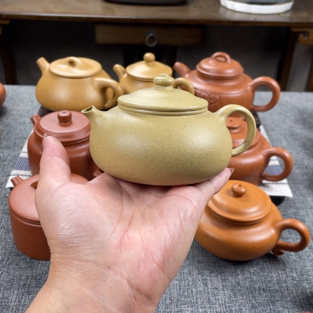 茶壶紫砂本绿寒江全手30目180