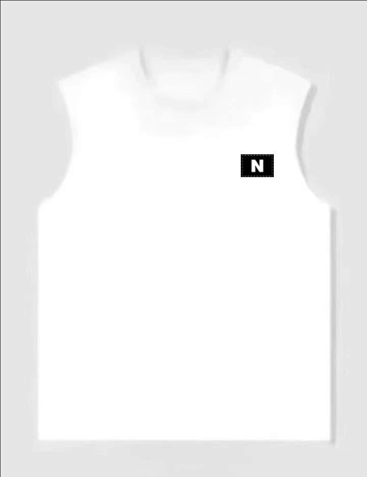 专属图案时尚百搭圆领休闲夏季主打无袖 T恤