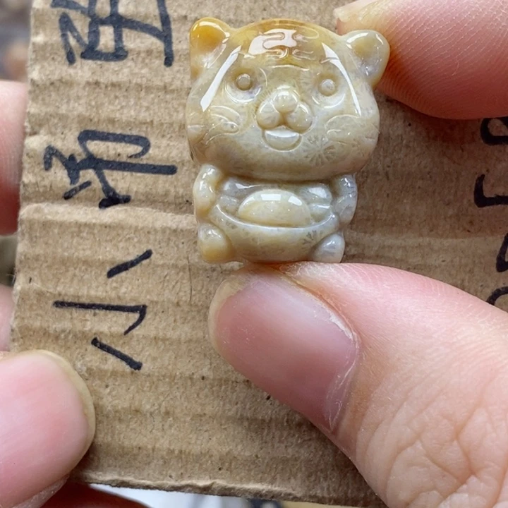 硅化珊瑚（珊瑚玉）颈饰未镶嵌?****?