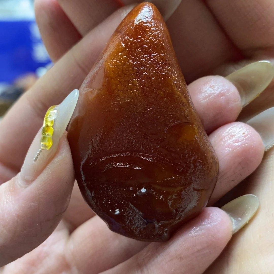 定制琥珀未镶嵌传世琥珀蜜蜡定制
