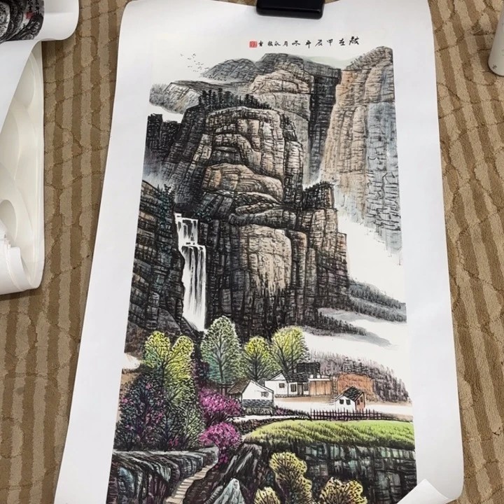 慕***蕾国画花鸟等多种鸟类的栖息