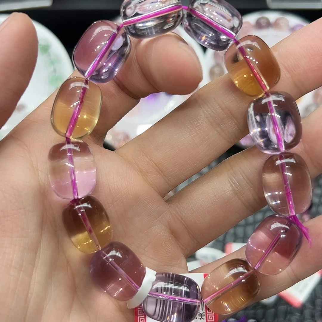 未镶嵌手链水晶好看