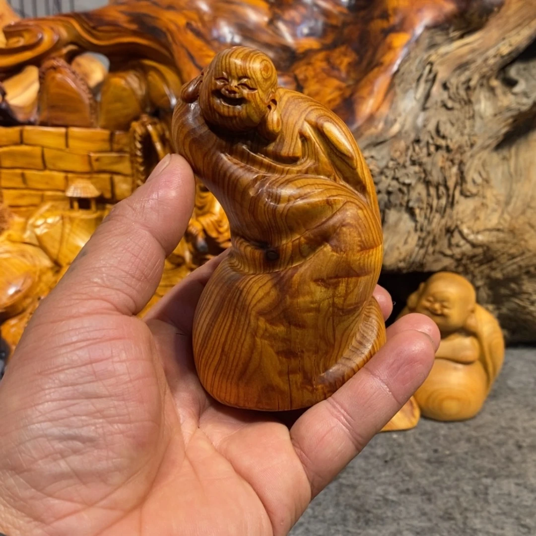 【闪购商品】柏木（崖柏）木雕工艺品摆件工艺品装饰家居厂家直销