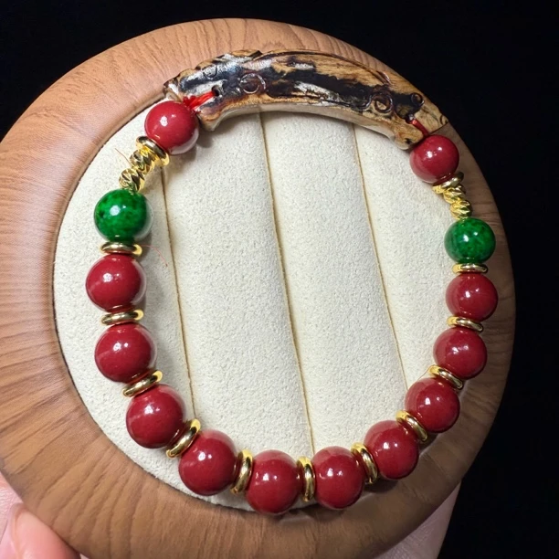 柳柳 雕刻设计款 手串