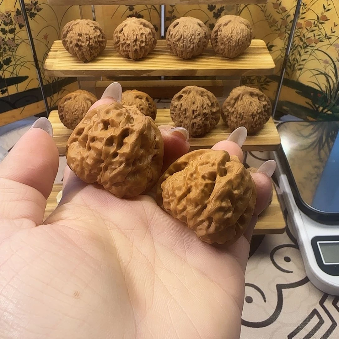 把件文玩核桃蛤蟆头