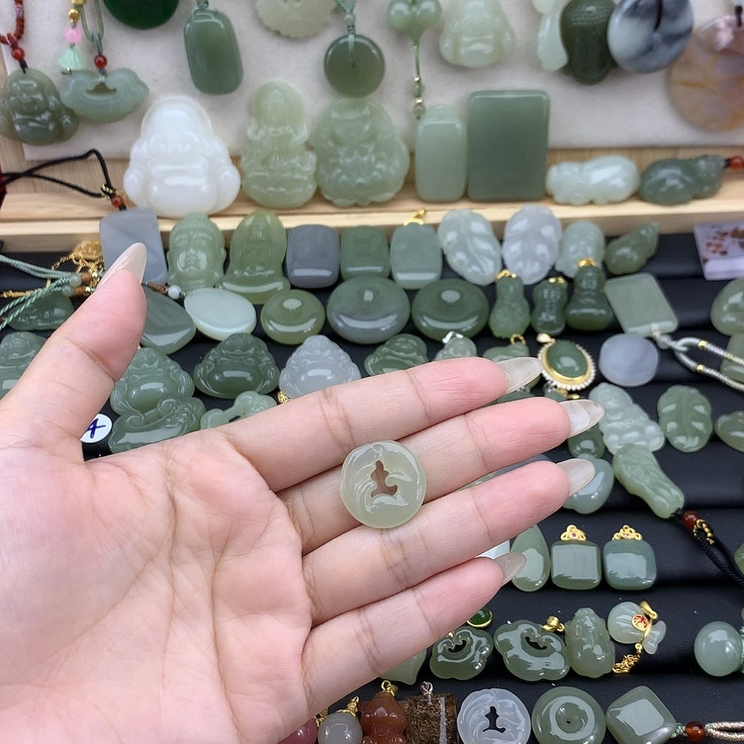 吊坠(不含链)未镶嵌和田玉