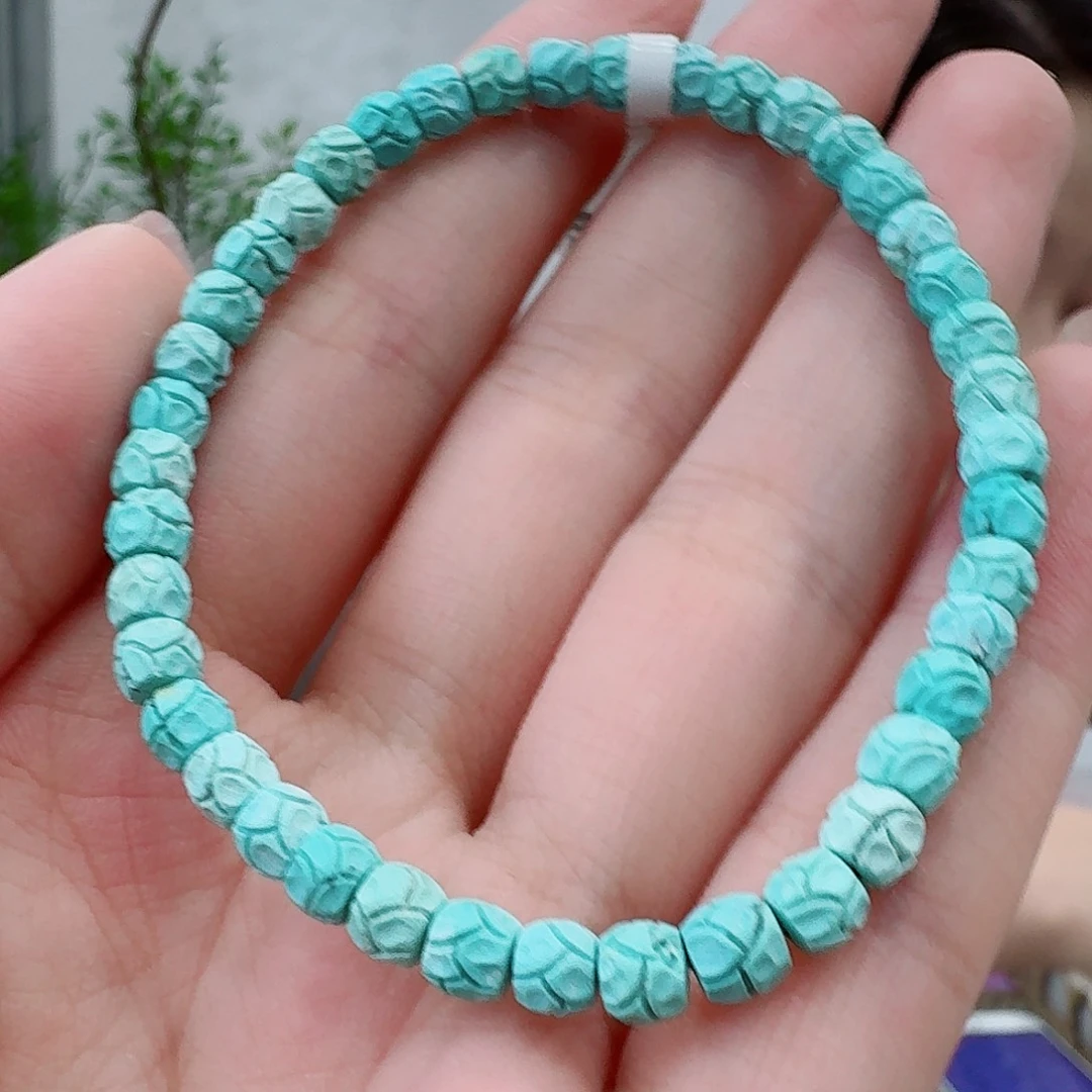 未镶嵌绿松石珠宝奇石