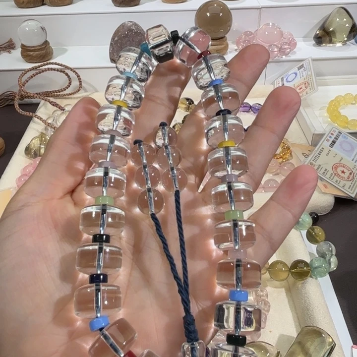 未镶嵌手链水晶手持