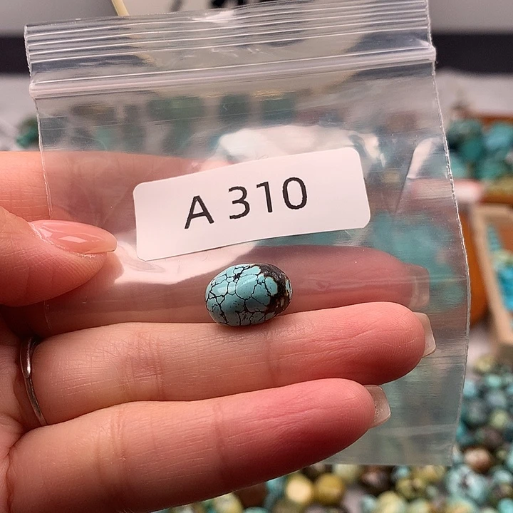 绿松石未镶嵌扣子扣子