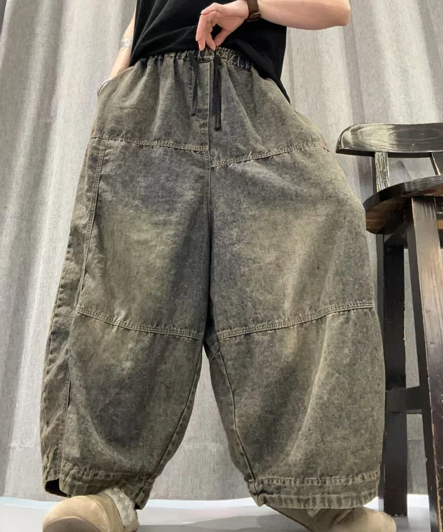 26055炒色横线裤