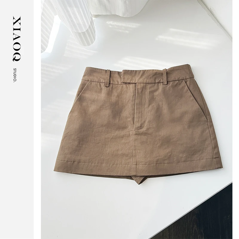 【小Q家】88881气质时尚百搭半裙裙裤