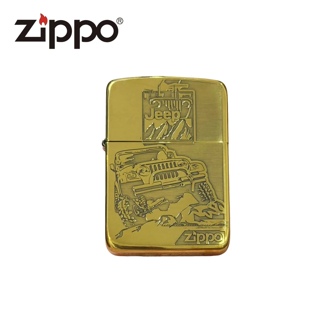 ZIPPO打火机1941纯铜吉普车送男友生日礼物