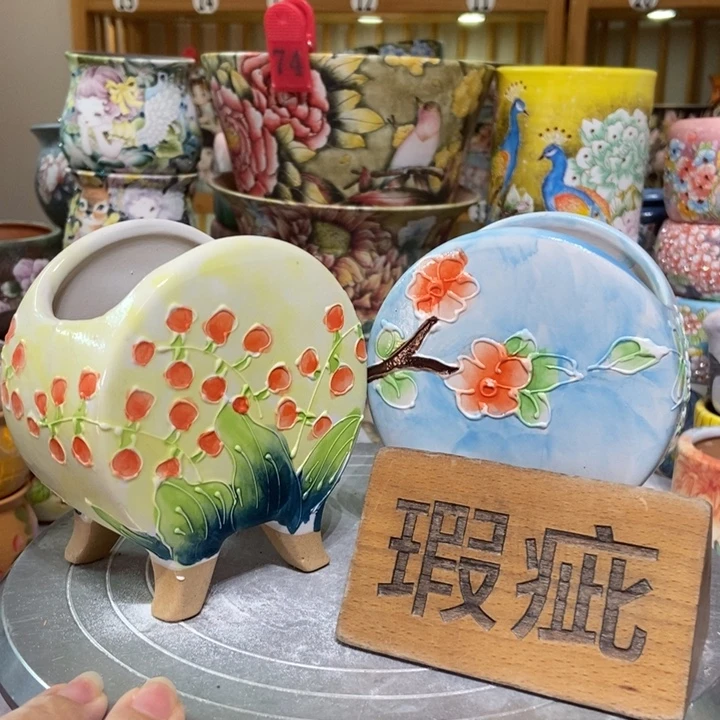 景德镇艺术手绘作品