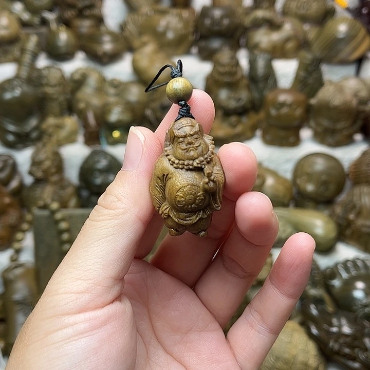 维腊木（绿檀）游*生手机挂